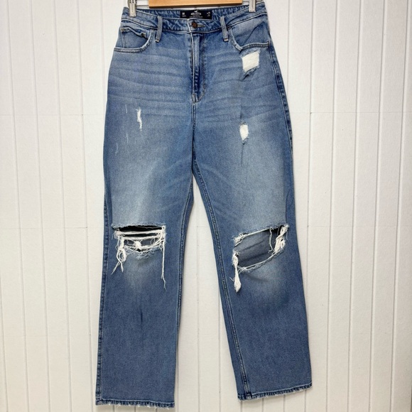 Hollister Denim - Hollister California Distressed‎ Ultra High Rise Dad Jeans Vintage Stretch 29/31